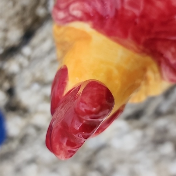 WMG Rooster Ceramic Measuring Spoon Holder Complete with Spoons - Picture 16 of 16